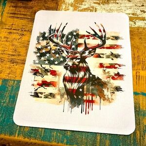 Hand Pressed Mouse Pad!  Brand New!